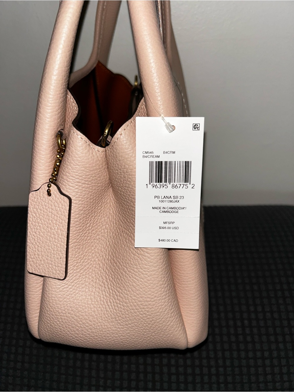 Coach Lana 23 Pebbled Leather Satchel, NWT! - Picture 5 of 14